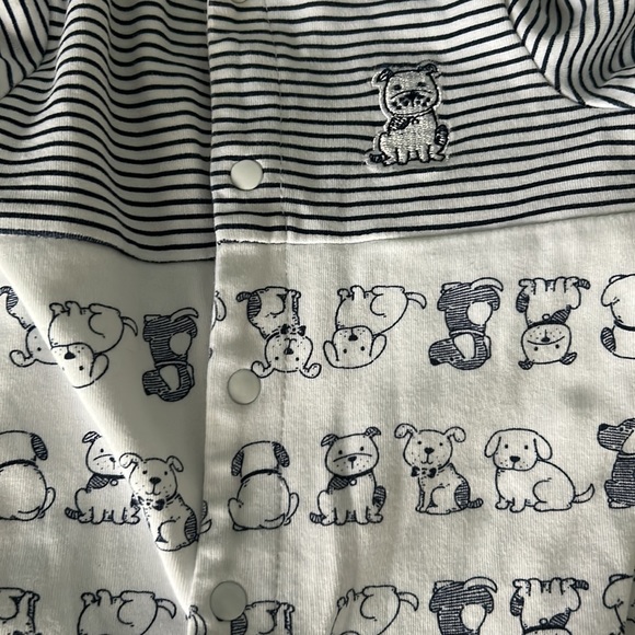 Little me footie and hat set - Picture 3 of 3